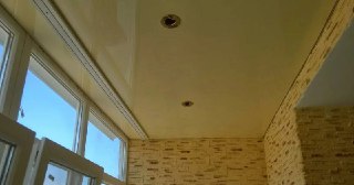Натяжной потолок на балкон Алексеевка, цена 6330 руб.