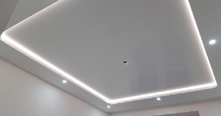 Светодиодные натяжные потолки Алексеевка, цена от 1583 руб.